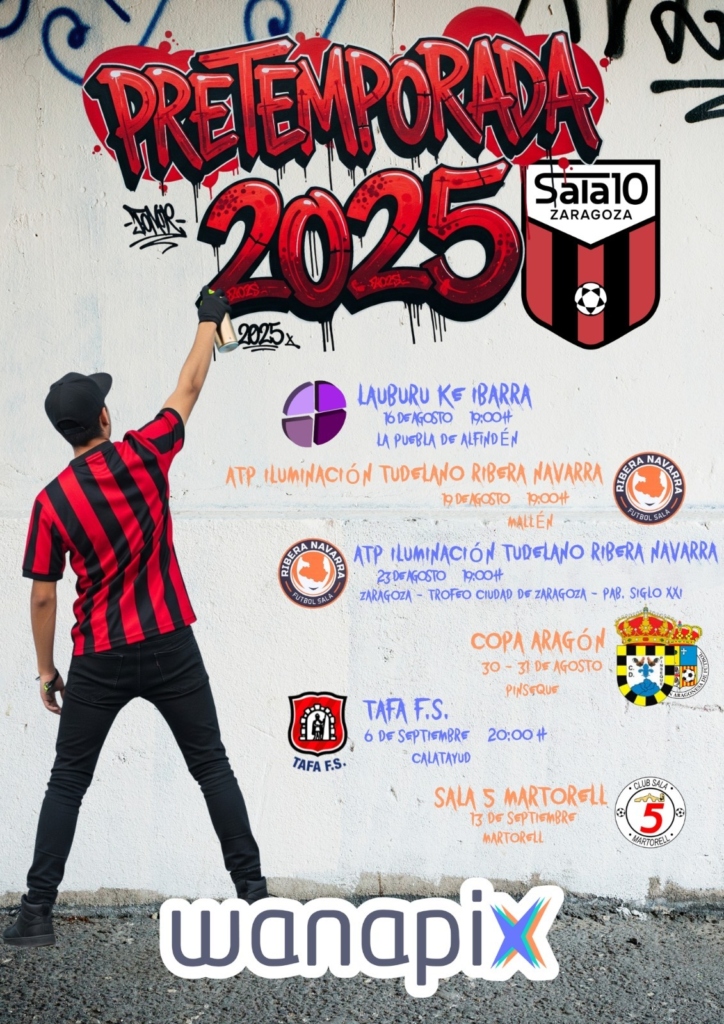 El Wanapix disputará cinco amistosos y la Copa Aragón en pretemporada